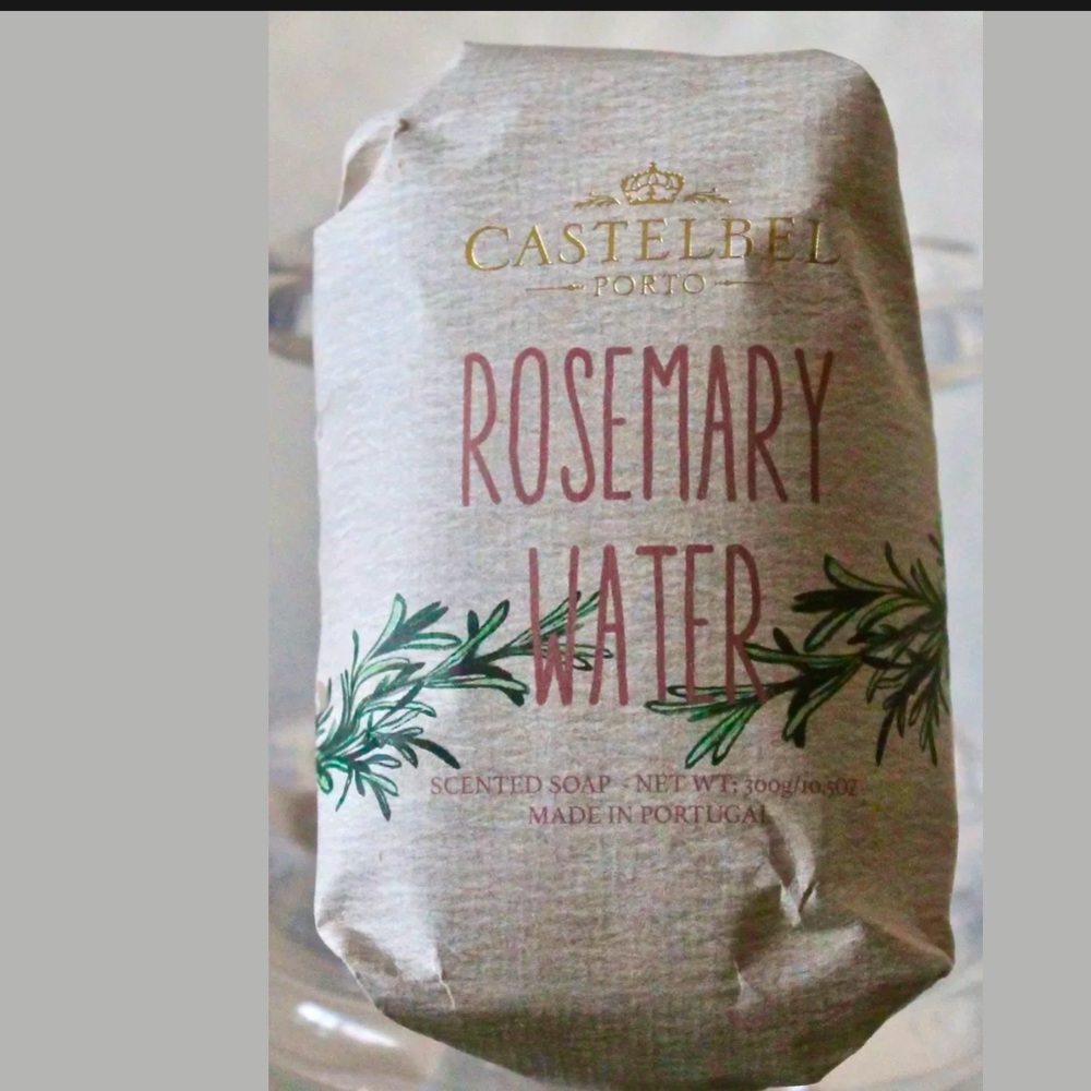 ROSEMARY WATER SOAP CASTELBEL PORTO FRAGRANCED BAR NEW